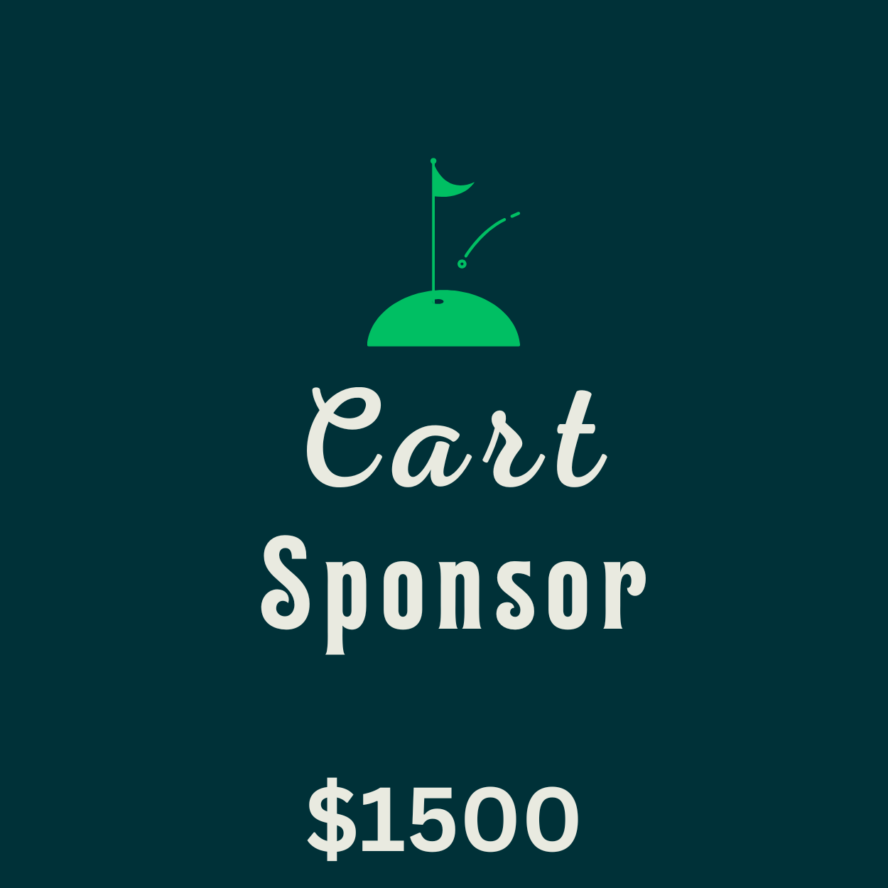 click to be a cart sponsor