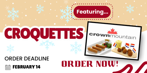 click to order croquettes