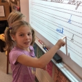 Practicing our cursive writing. Thumbnail